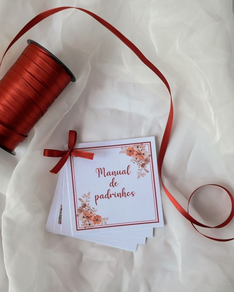 Manual fita de cetim - Padrinhos - Image 4