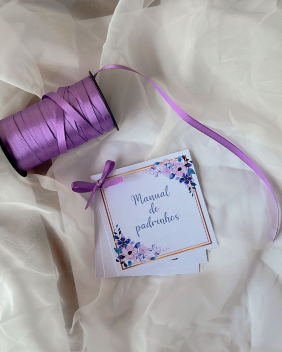 Manual fita de cetim - Crianças (pajem e daminha) - Image 4