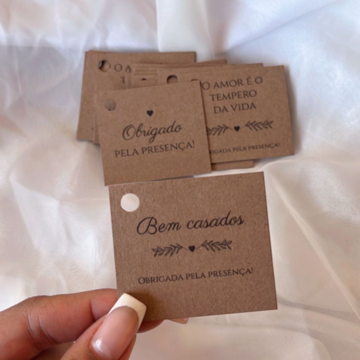 Tag kraft para lembrancinha - Image 5